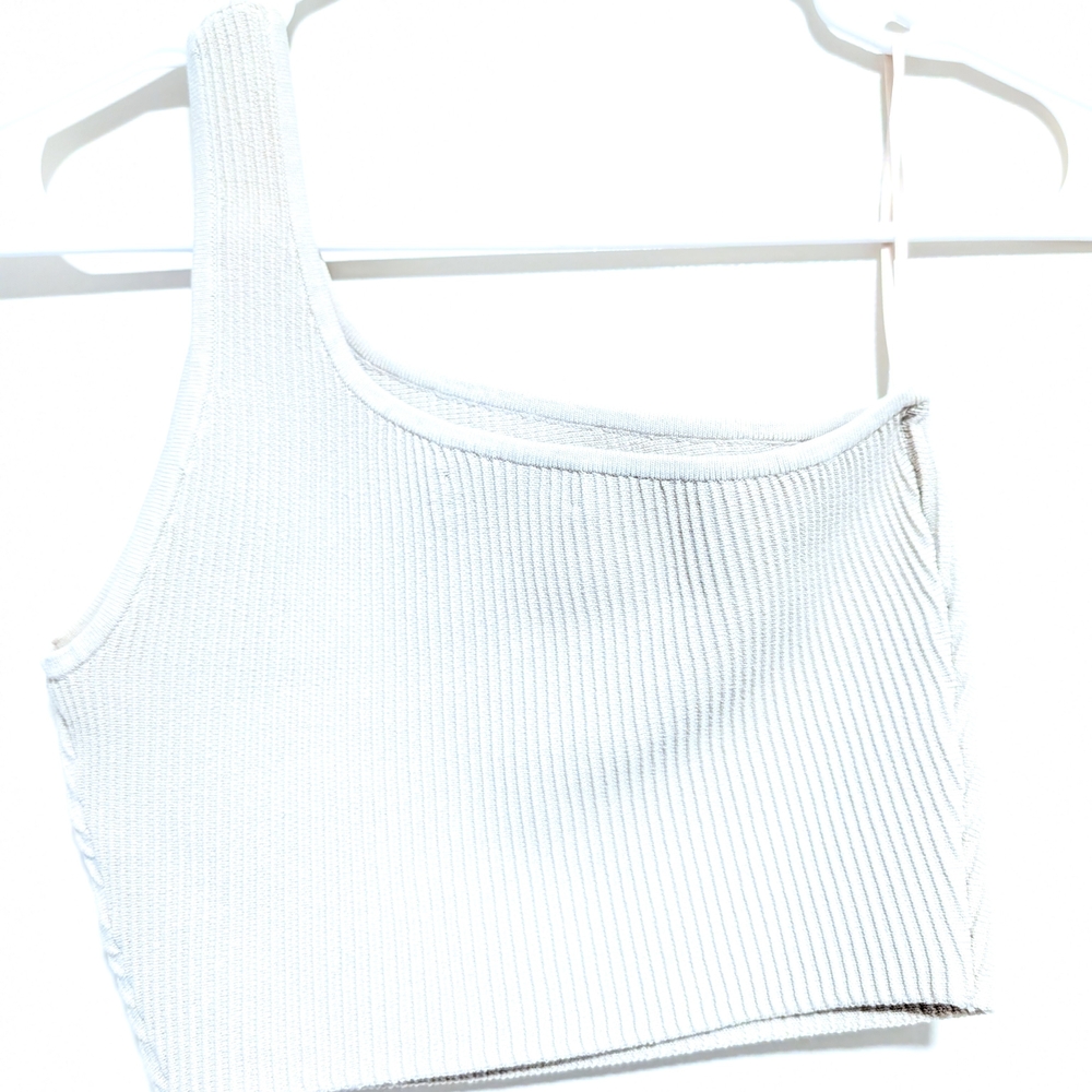 Babaton Cream Textured Knit Crop Top - Picture 4 of 4